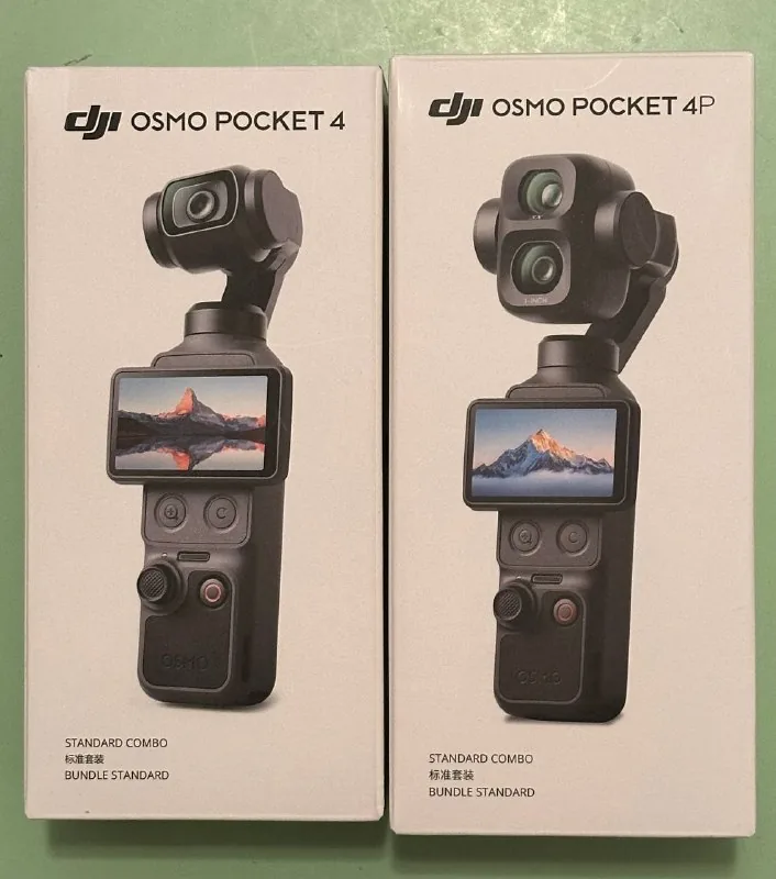 DJI Osmo Pocket 4, DJI Osmo Pocket 4P