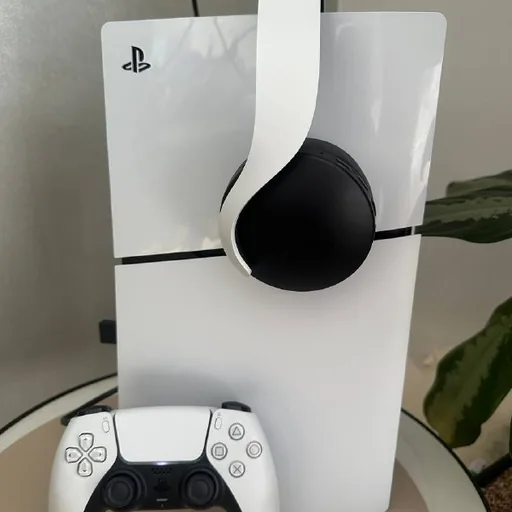 PlayStation 5 Slim, наушники Sony Pulse 3D