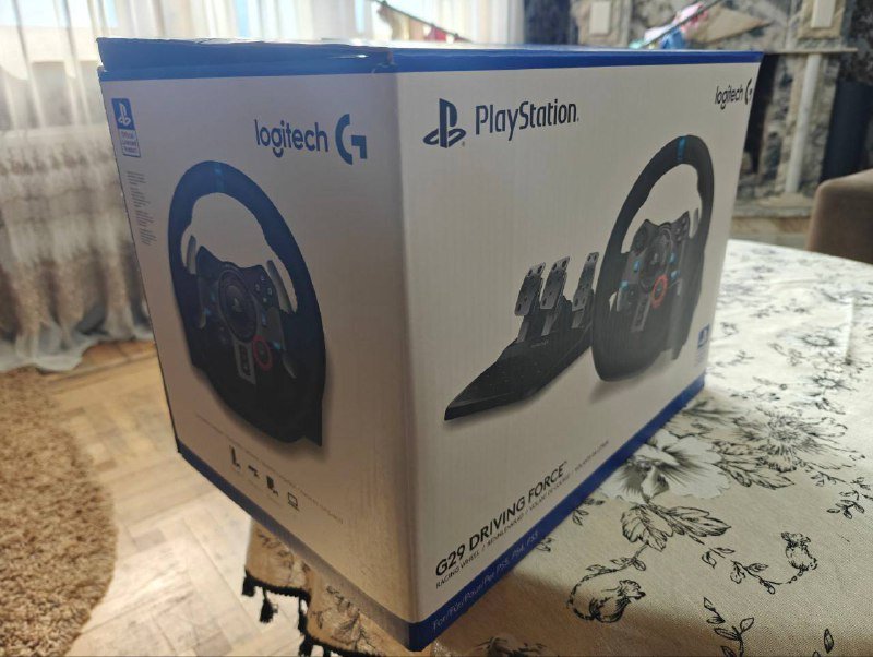 Руль и педали Logitech G29 для автосимуляторов 3