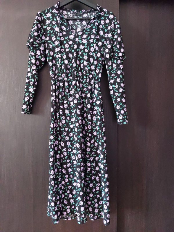 Платье в цветочек, платье для кормления