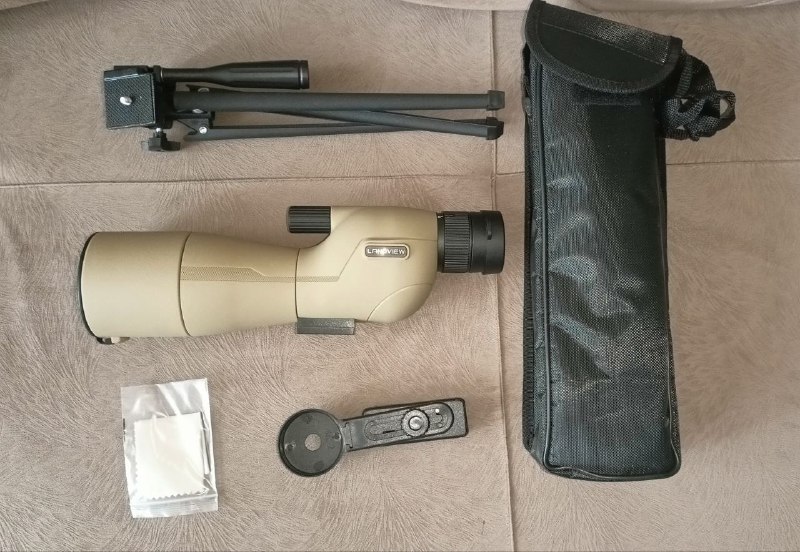 Монокуляр 25-75х60 с регулируемым зумом новый 2