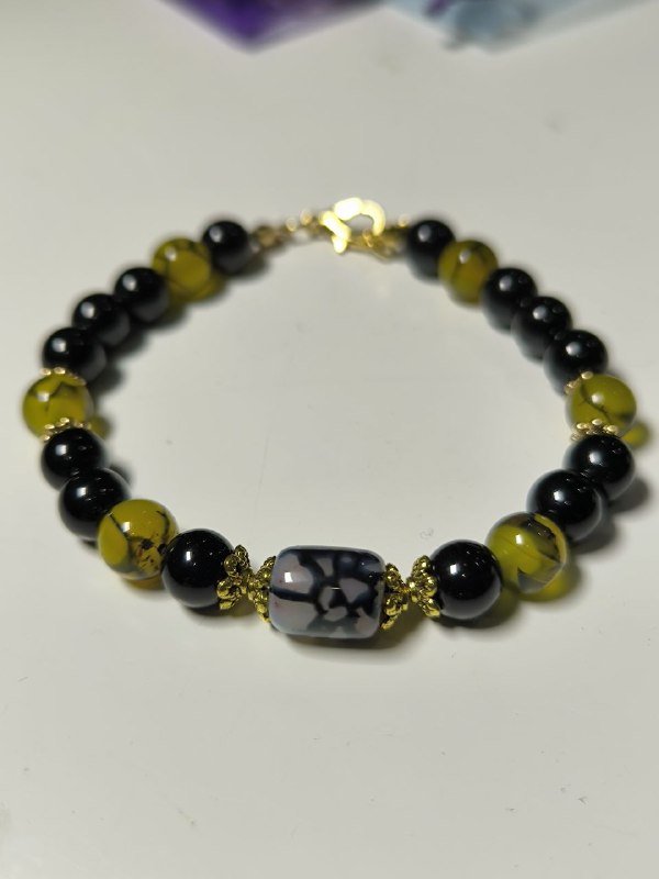 Браслет из натурального камня агат