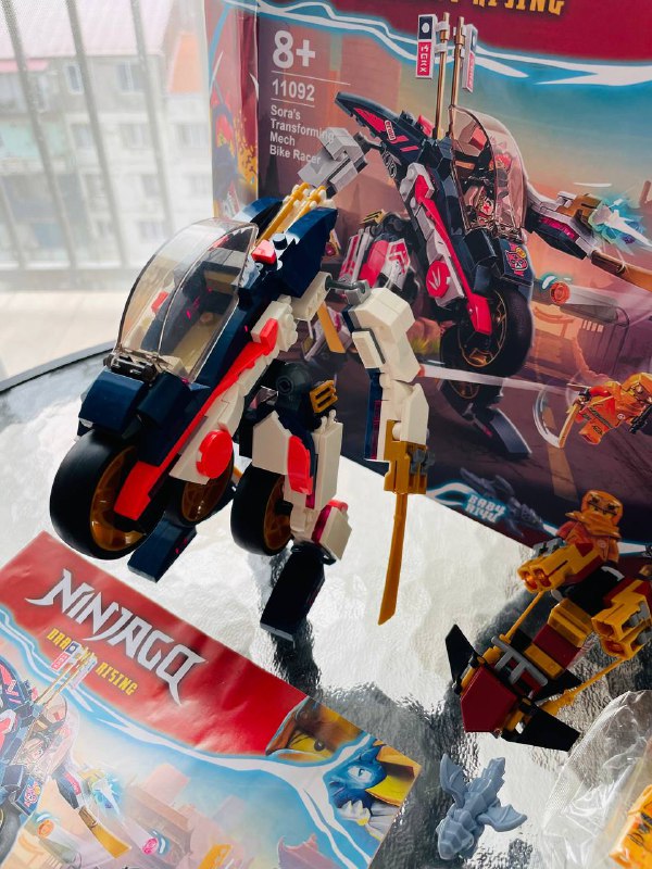 Lego Ninjago Sora Transforming Mech Bike Racer 4