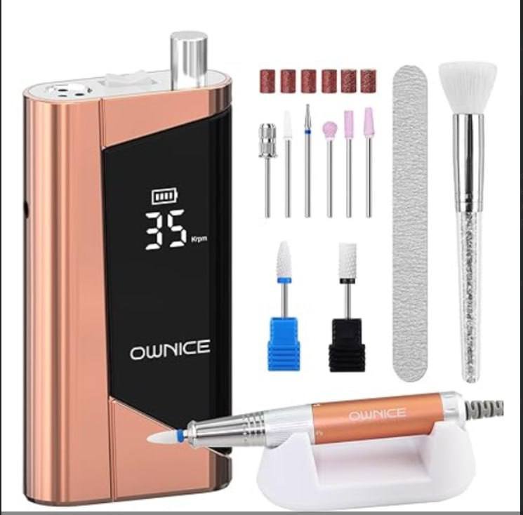 Портативная фреза для маникюра OWNICE