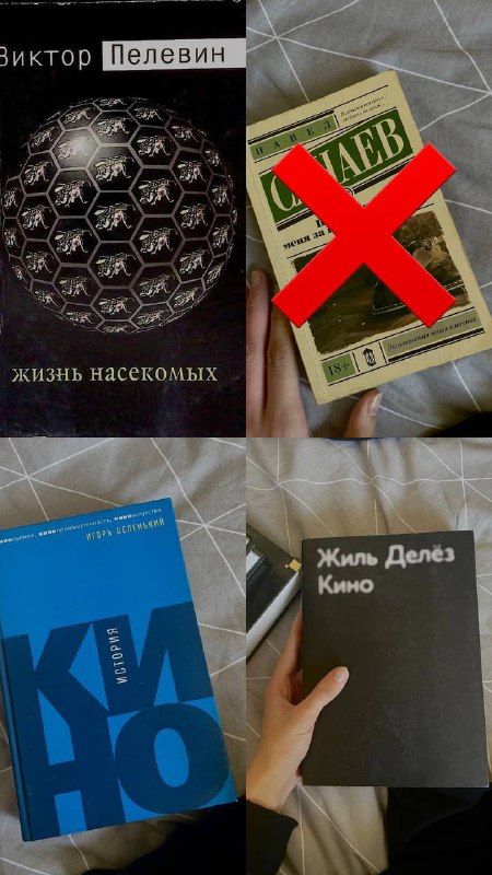 Школа для дураков, Дом, в котором, Песнь Ахилла, 100 легенд рока, Дэвид Митчелл, Арсений Тарковский и Федерико Гарсиа Лорка, Сплин, Заметки о кинематографе, Творческая эволюция, Владимир Набоков. 4 тома, Жиль Делез. Кино, Санаев 3