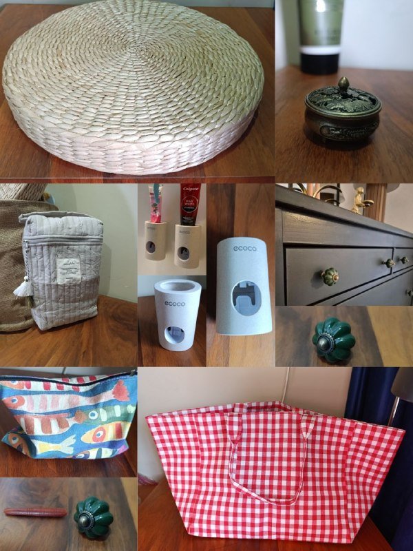 Японские ножницы, полка, подушка татами, подставка для благовоний