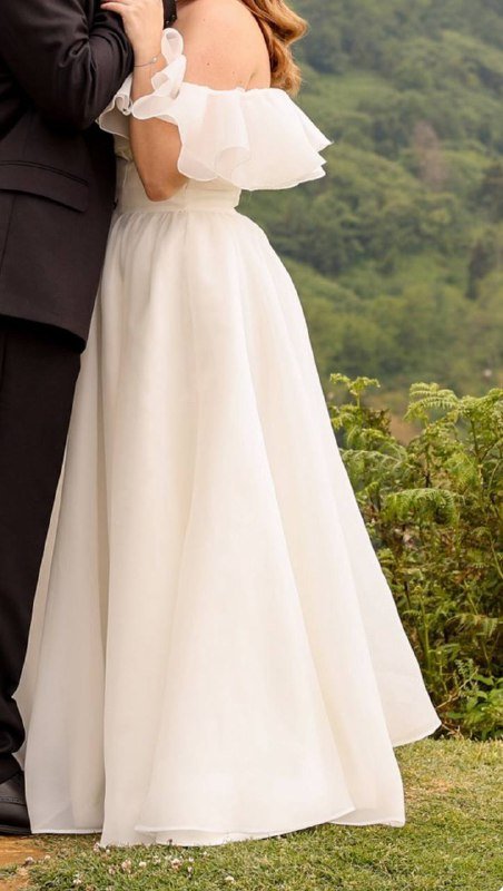 Свадебное платье размер 48 после химчистки 2