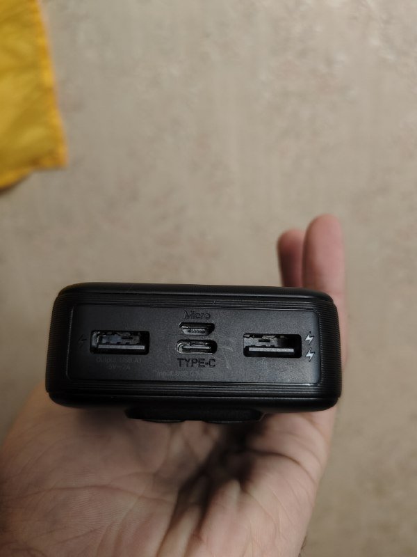 Повербанк hoco 20000mAh с кабелями