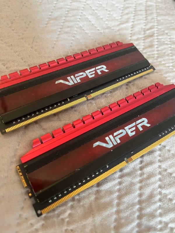 Оперативная память Patriot Viper 4 DDR4 16GB и G.SKILL Ripjaws V 16GB