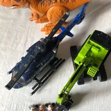 Детские игрушки, динозавр, вертолет, машина 1