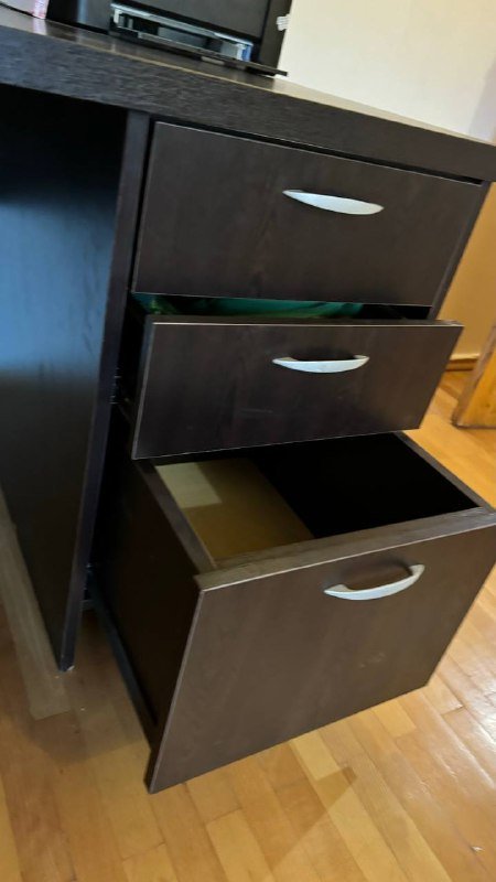 Большой рабочий письменный компьютерный стол 3