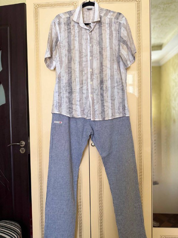 Мужские вещи размер M,L штаны, рубашки, шорты, джинсы 4