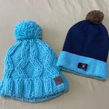 Джинсовка черная с мехом, шапки 3