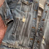 Удлиненная джинсовка Zara 3