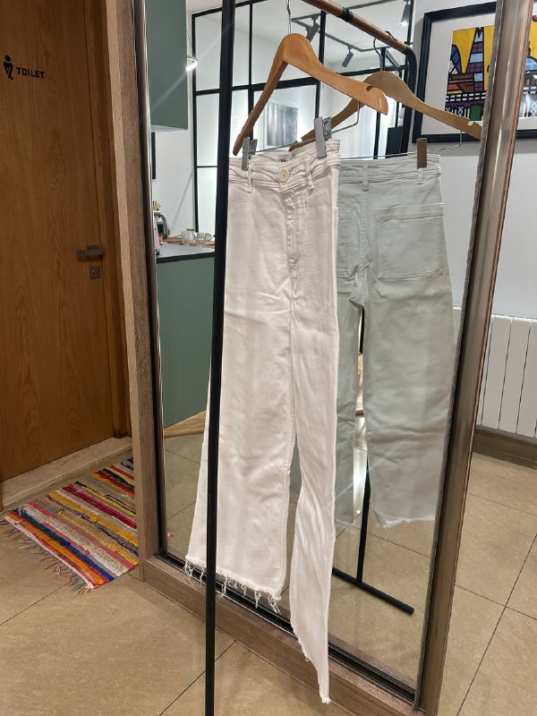 Джинсы Other Stories, вельветовые карго, джинсы pull and bear, белые джинсы ZARA 7