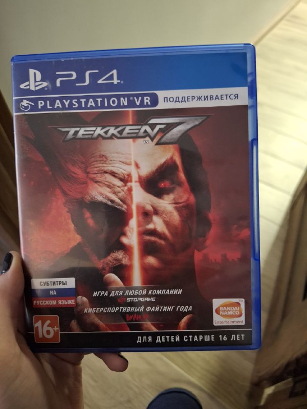 Диски PS4 Tekken 7, Resident Evil 7
