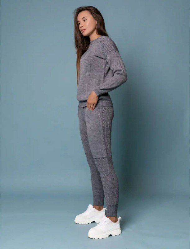 Теплый костюм из шерсти мериноса размер S 3