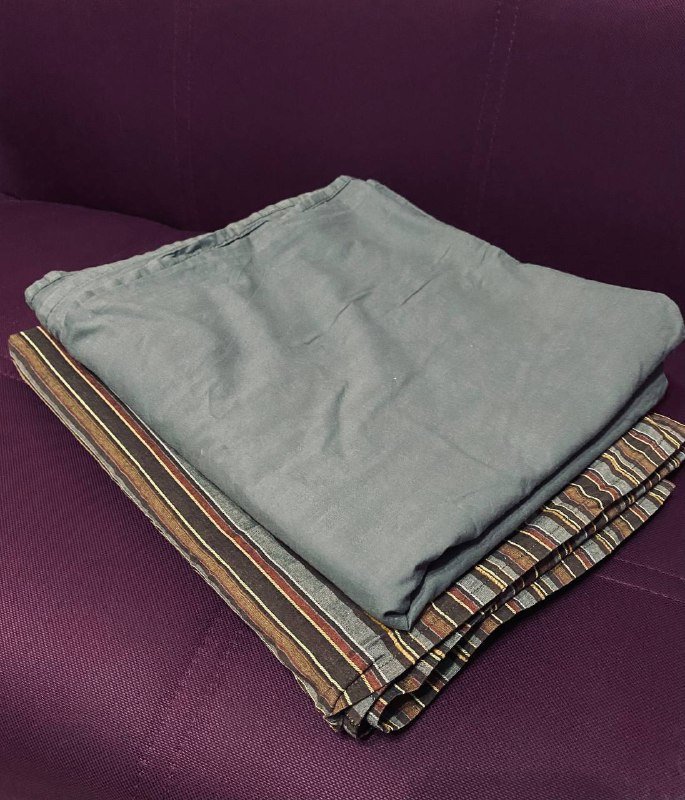 2 простыни 1,5 спальные из хлопка