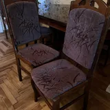 Раздвижной обеденный стол, 6 стульев 7