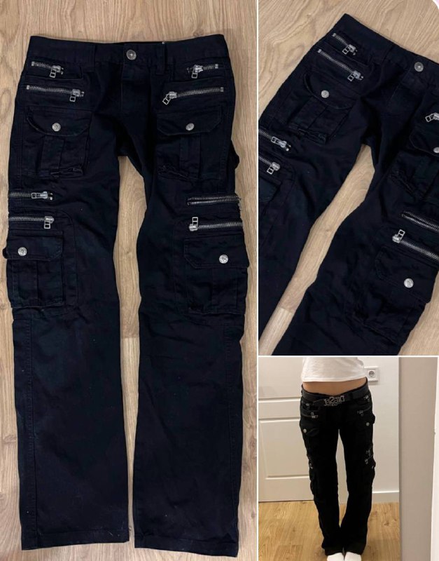 винтажные расклешенные джинсы, джинсы с деталями, straight fit, спортивные штаны, штаны карго, брюки винтаж, джинсы baggy, широкие, wide leg с рваными коленками 6