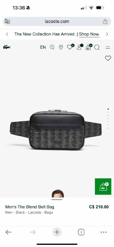 Оригинальная сумка Lacoste 6