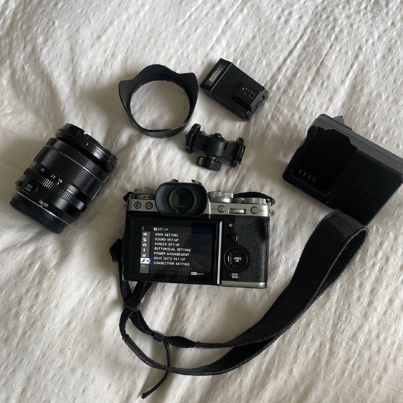 Fujifilm X-T3 камера с объективом и аксессуарами 1