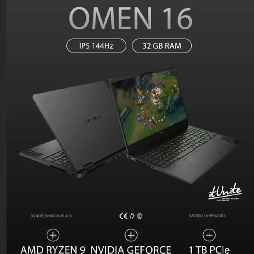 HP Omen 16 игровой ноутбук