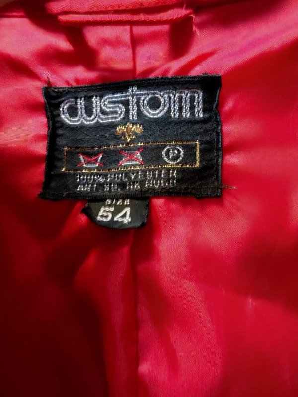 Тренч красный женский размер 54 4