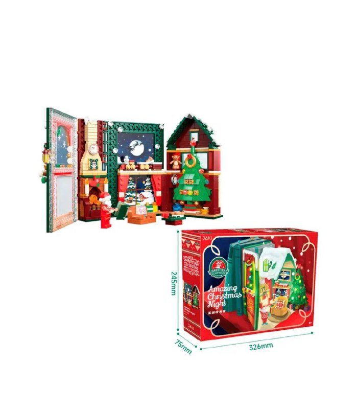 Конструктор Рождественская ночь от Jaki, 515 деталей 2