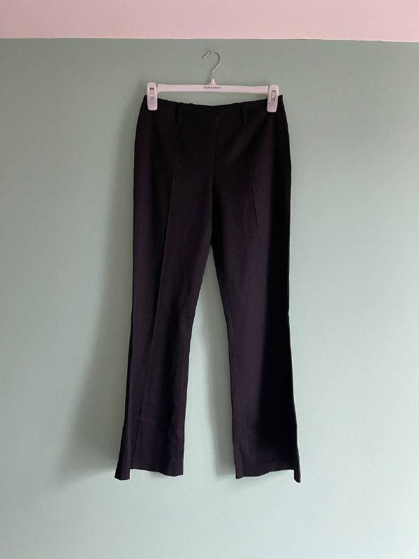 Классические черные брюки винтажные Escada 1