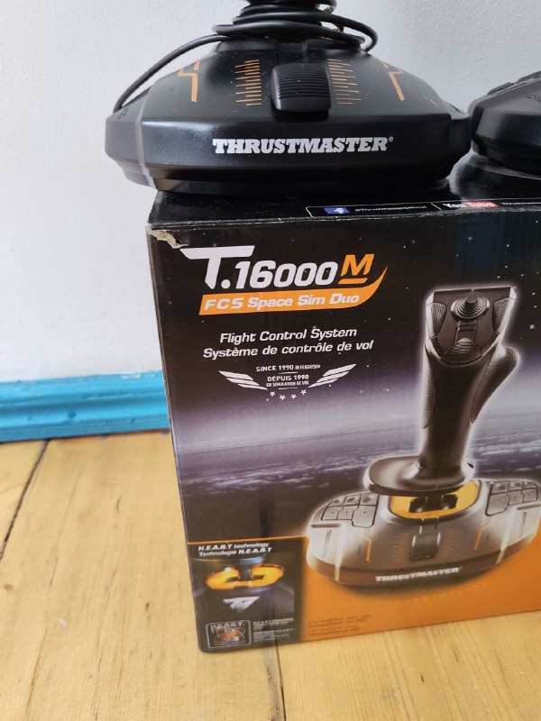 Джойстики Thrustmaster T16000M FCS Space Sim Duo 3