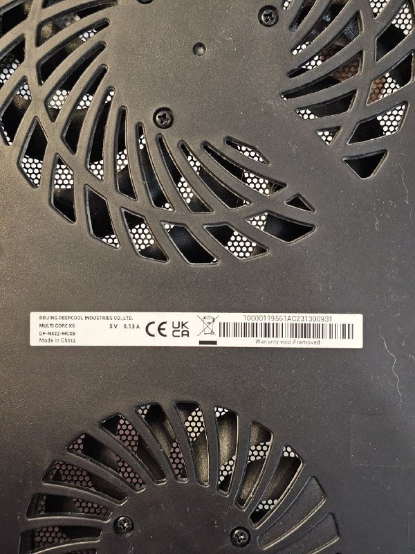 Подставка для охлаждения ноутбука DeepCool MULTI CORE X6 3