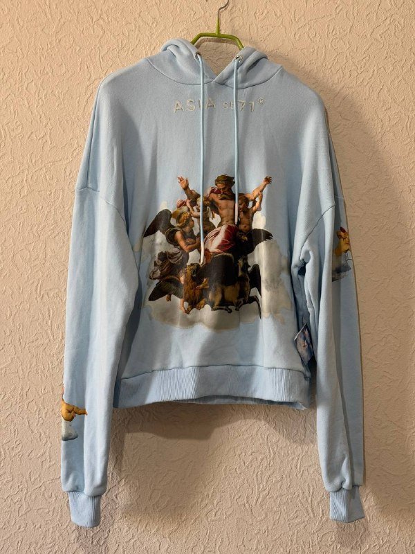 Толстовка Asia st.71 с принтами картины Рафаэлло Санти XL 3