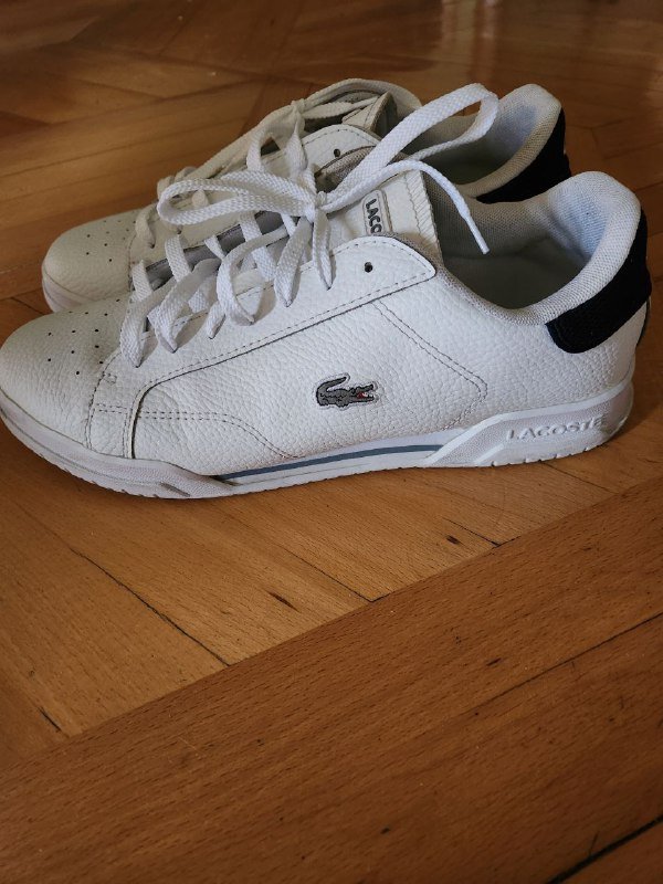 Кроссовки LACOSTE мужские белые 2