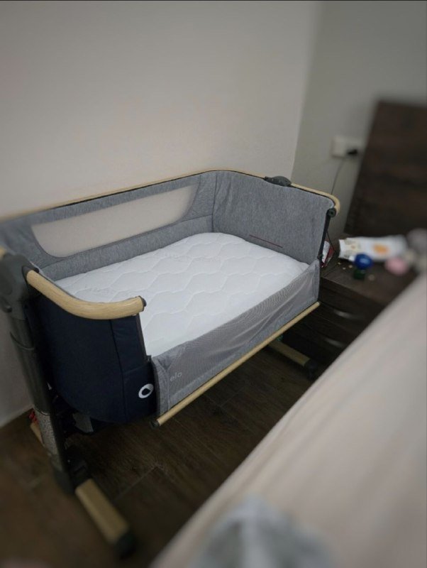 Детская кроватка с ортопедическим матрасом Lionelo Timon