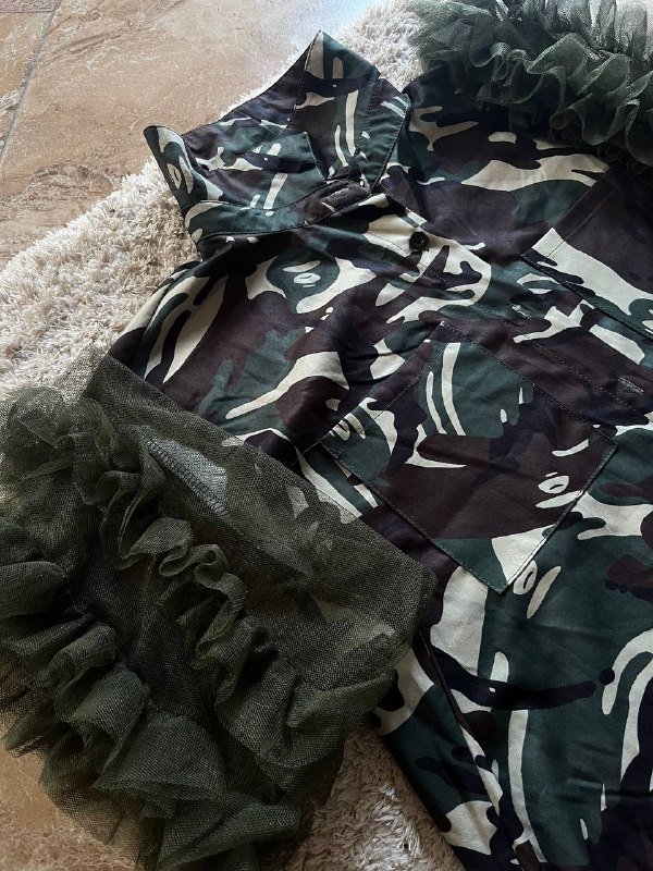 Платье, рубашка, хаки