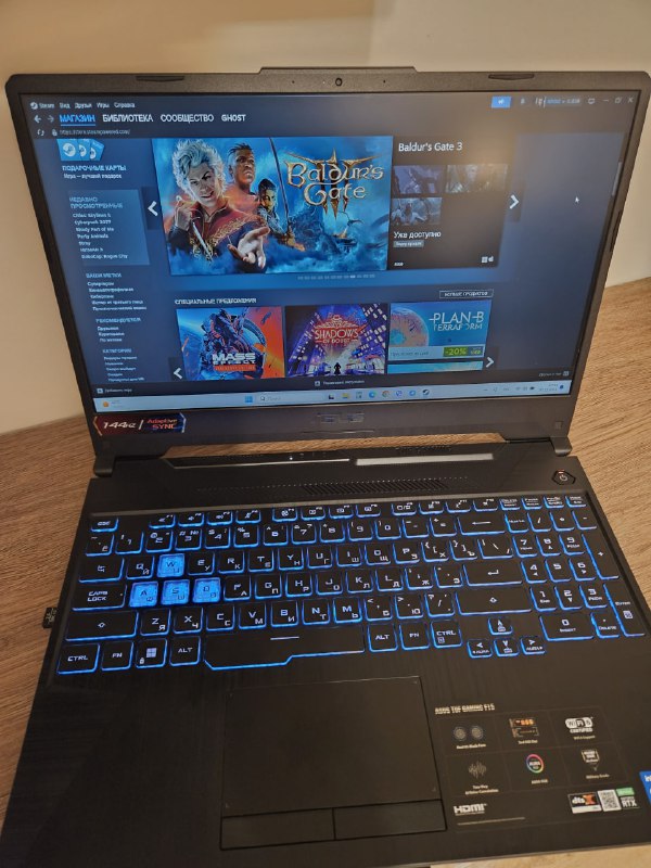 Ноутбук ASUS TUF Gaming F15 FX506HC