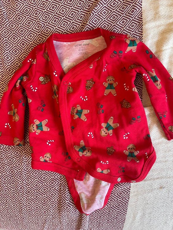 детский слип костюм майка новогодний хлопок 100% Рост 62