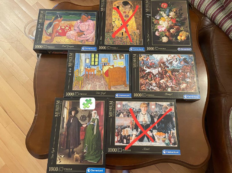 Пазлы Clementoni Museum Collection 4