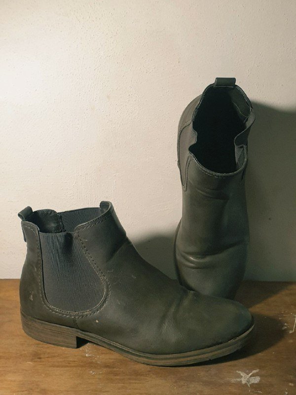 Серые челси из эко-кожи, размер 41 EU, 40 российский