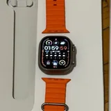 Apple Watch Ultra 2 с оранжевым Ocean Band, корпус 49мм 2