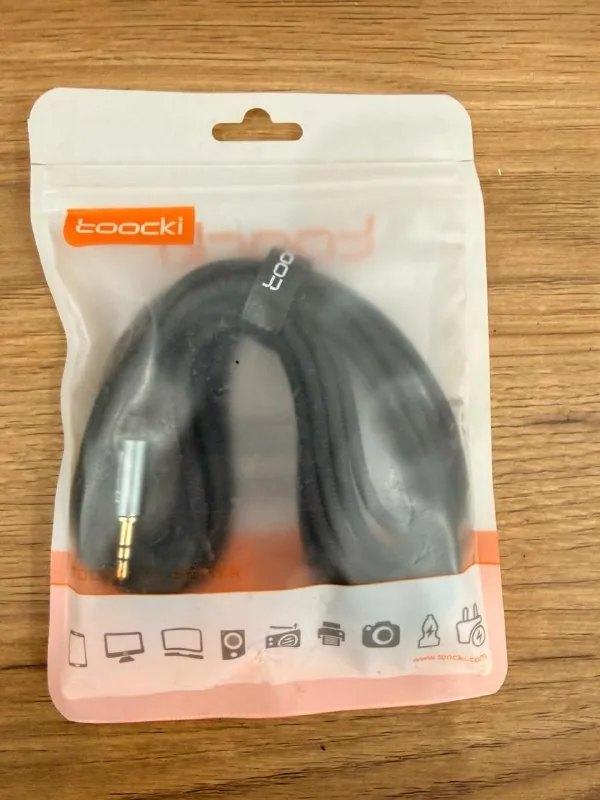 AUX кабель Toocki 3.5 мм, 3 метра 1