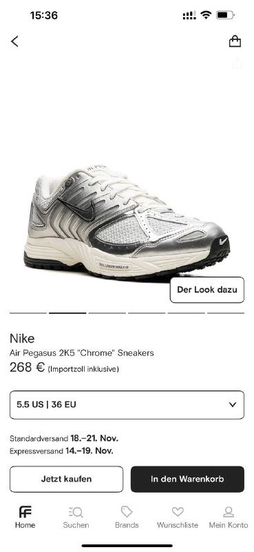 Кроссовки Nike Air Pegasus 35,5 размер