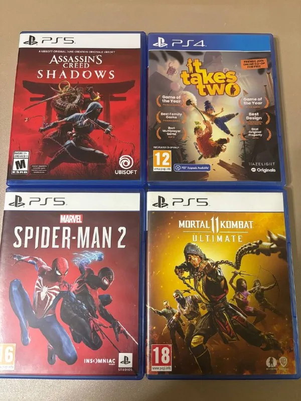 Игры для PlayStation 4 и 5