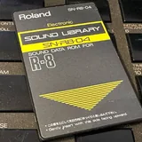 Roland R8 drum machine and SN-R8-04 sound library 2