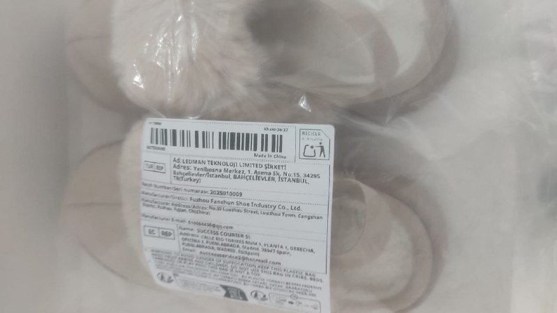 Женские утепленные тапочки размер 35-36 3