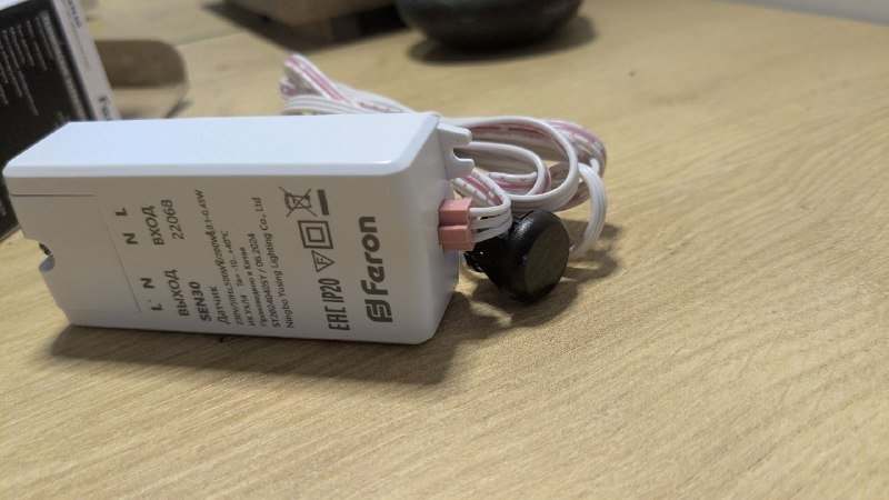 Датчик движения Feron 230V 500W SEN30 4