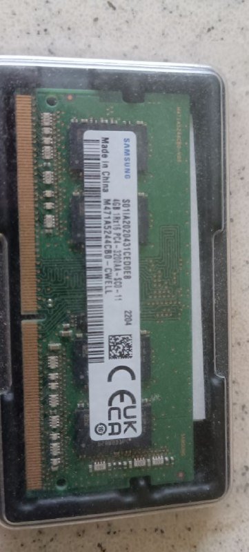 Ноутбучная оперативная память DDR4 4 ГБ