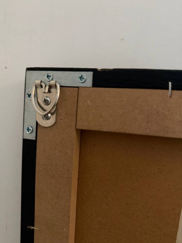 Зеркало в чёрной раме 68*150 см 2