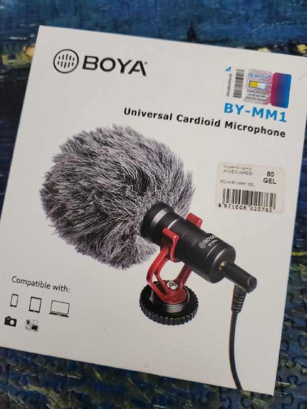 Настольный микрофон BOYA BY-MM1